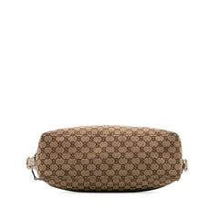 Large GG Canvas Icon Bit Satchel
