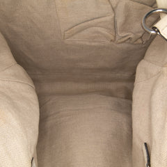 Large GG Canvas Icon Bit Satchel