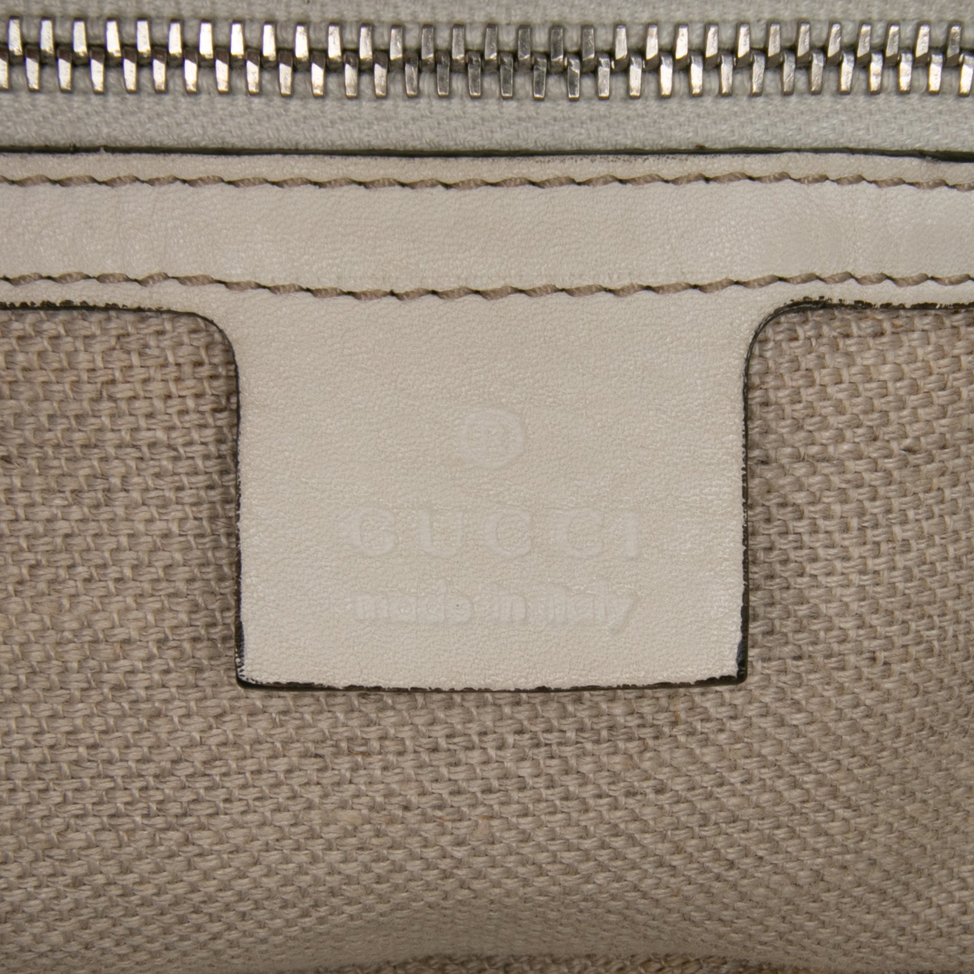 Large GG Canvas Icon Bit Satchel
