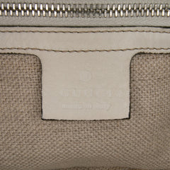 Large GG Canvas Icon Bit Satchel