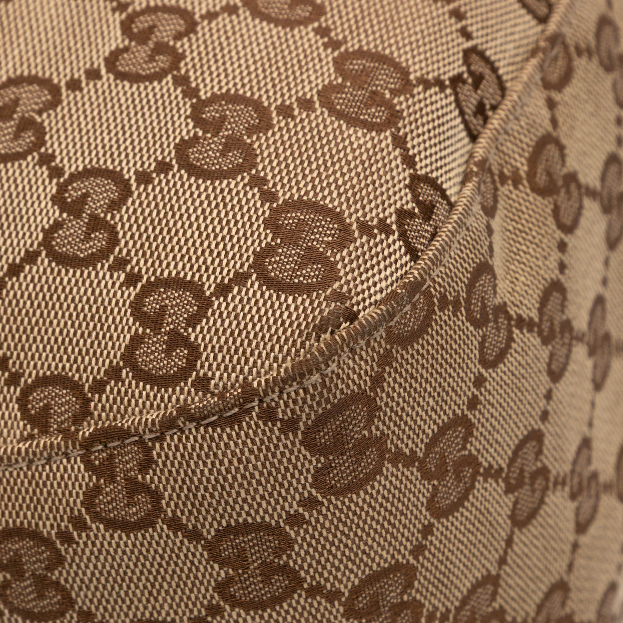Large GG Canvas Icon Bit Satchel