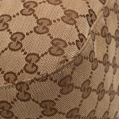 Large GG Canvas Icon Bit Satchel