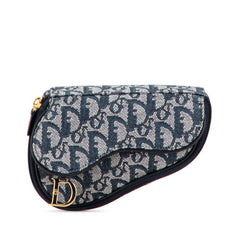 Diorissimo Canvas Saddle Pouch