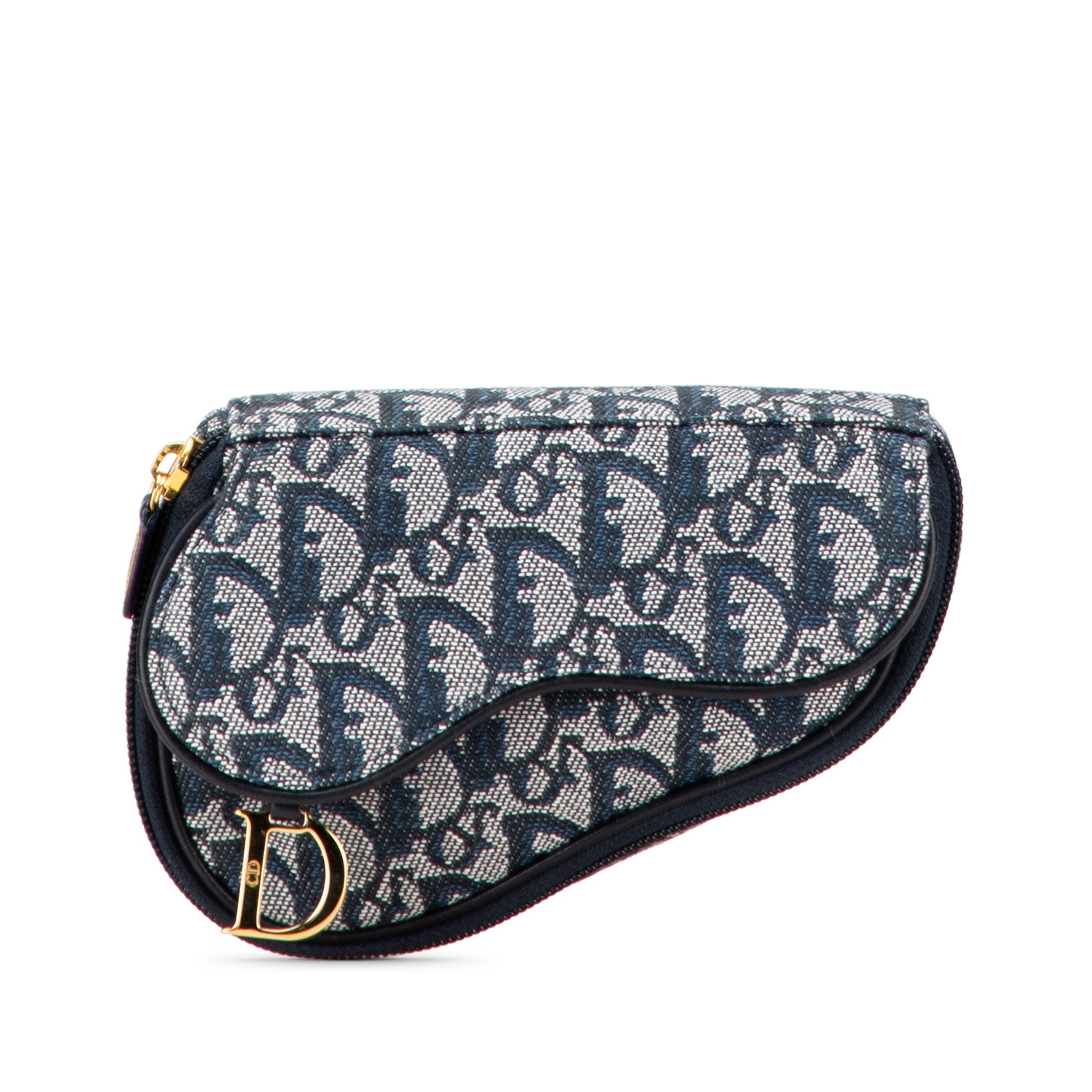 Diorissimo Canvas Saddle Pouch