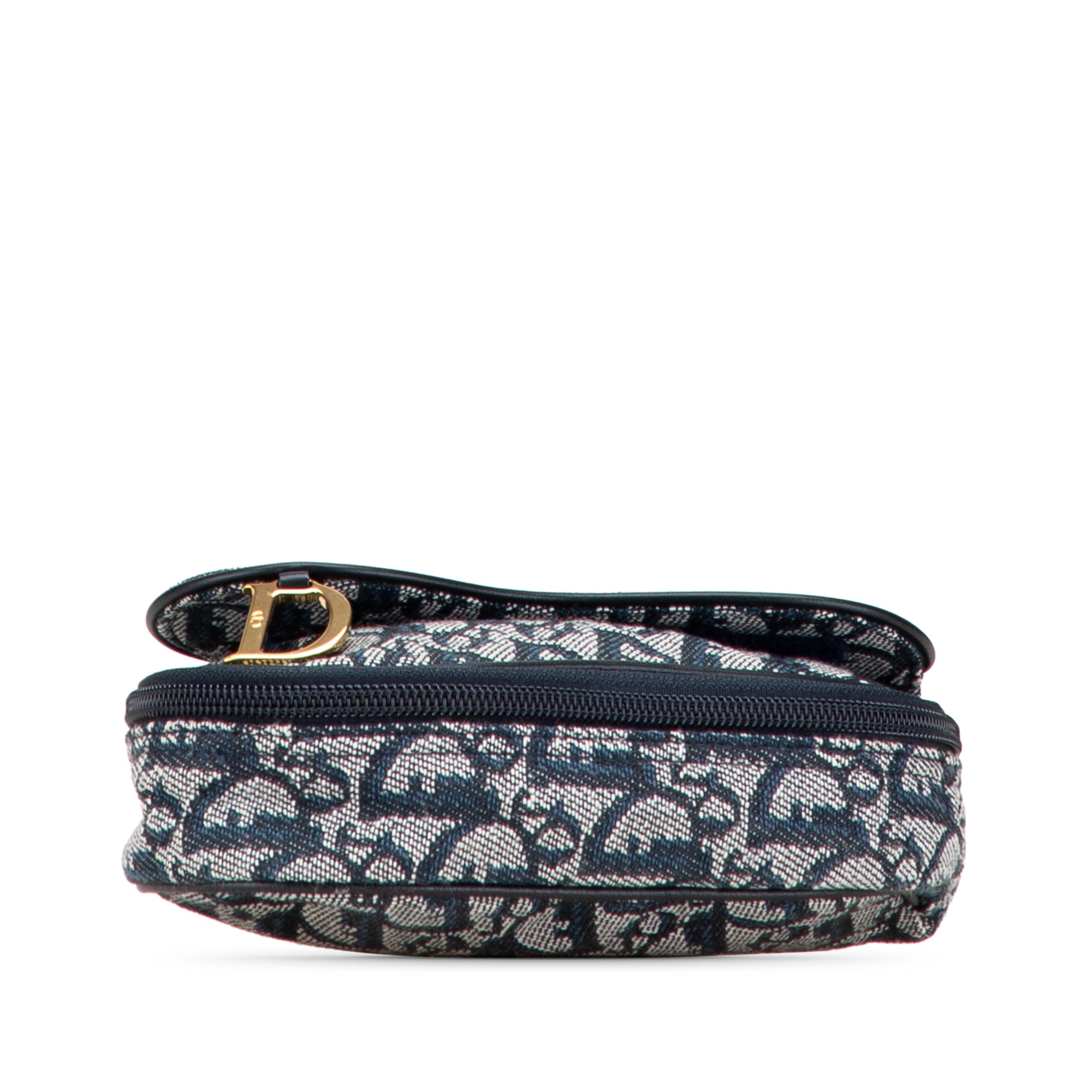 Diorissimo Canvas Saddle Pouch