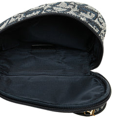 Diorissimo Canvas Saddle Pouch