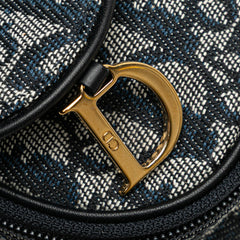 Diorissimo Canvas Saddle Pouch