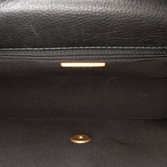 Calfskin Chevron Rock The Corner Flap