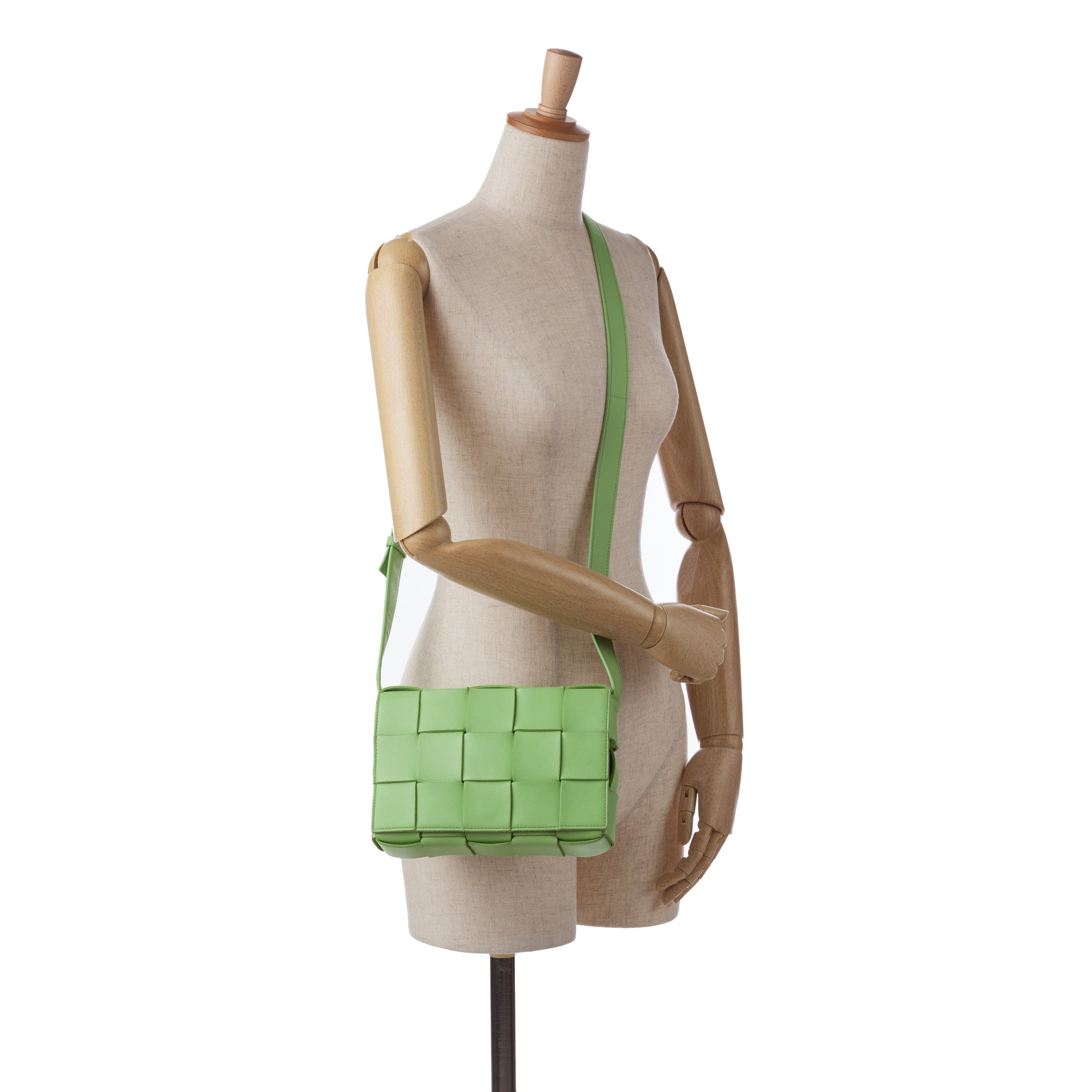 Nappa Intrecciato Cassette Crossbody