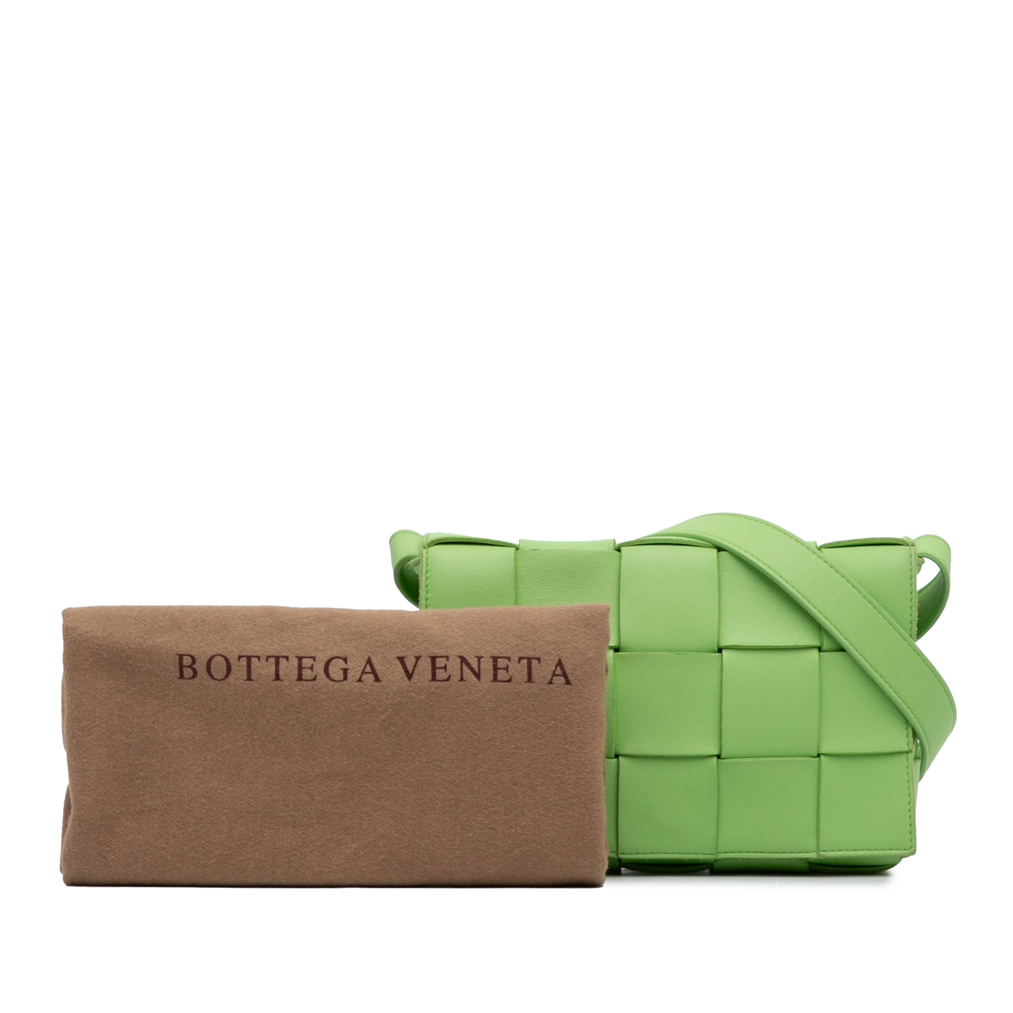 Nappa Intrecciato Cassette Crossbody