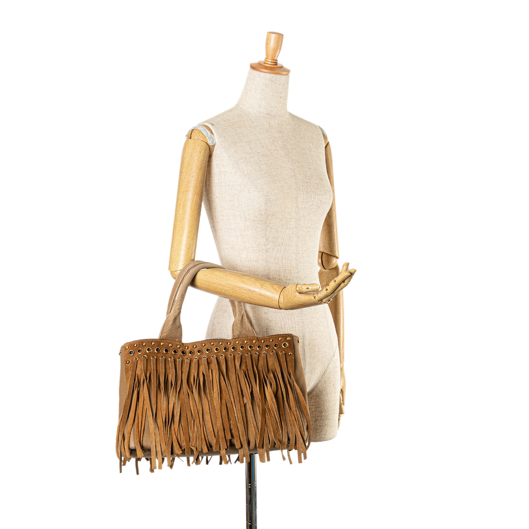 Fringed Canapa Tote