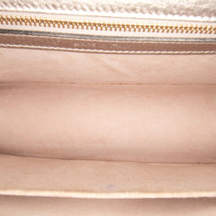 Medium Metallic Grained Calfskin Diorama Flap