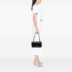 Medium Classic Patent Double Flap