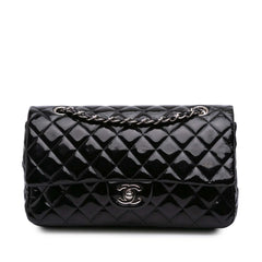 Medium Classic Patent Double Flap