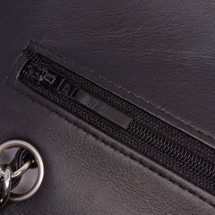 Medium Classic Patent Double Flap