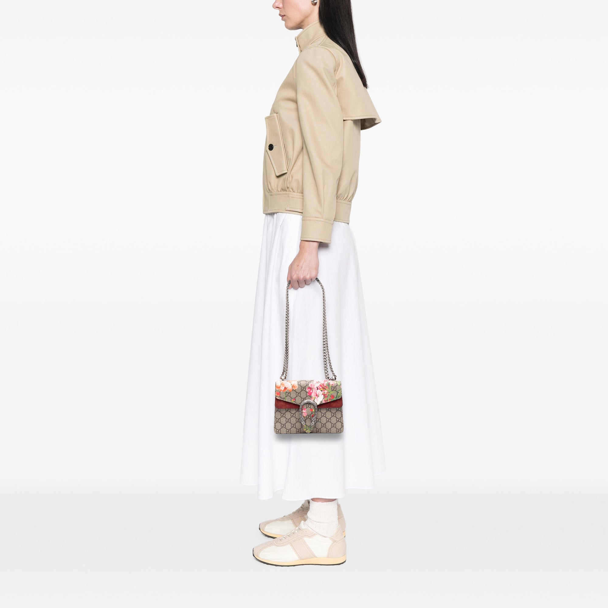 Small GG Supreme Blooms Dionysus Crossbody