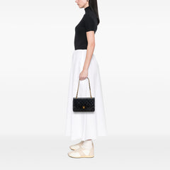 Small Classic Lambskin Double Flap