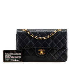 Small Classic Lambskin Double Flap