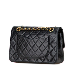Small Classic Lambskin Double Flap