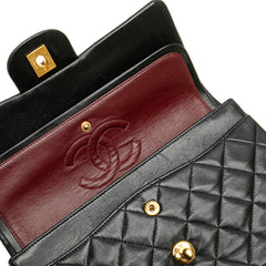 Small Classic Lambskin Double Flap