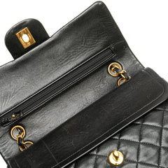 Small Classic Lambskin Double Flap