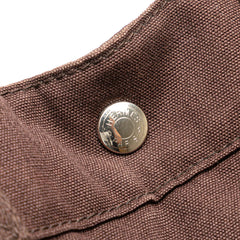 Canvas and Leather Fourre Tout MM