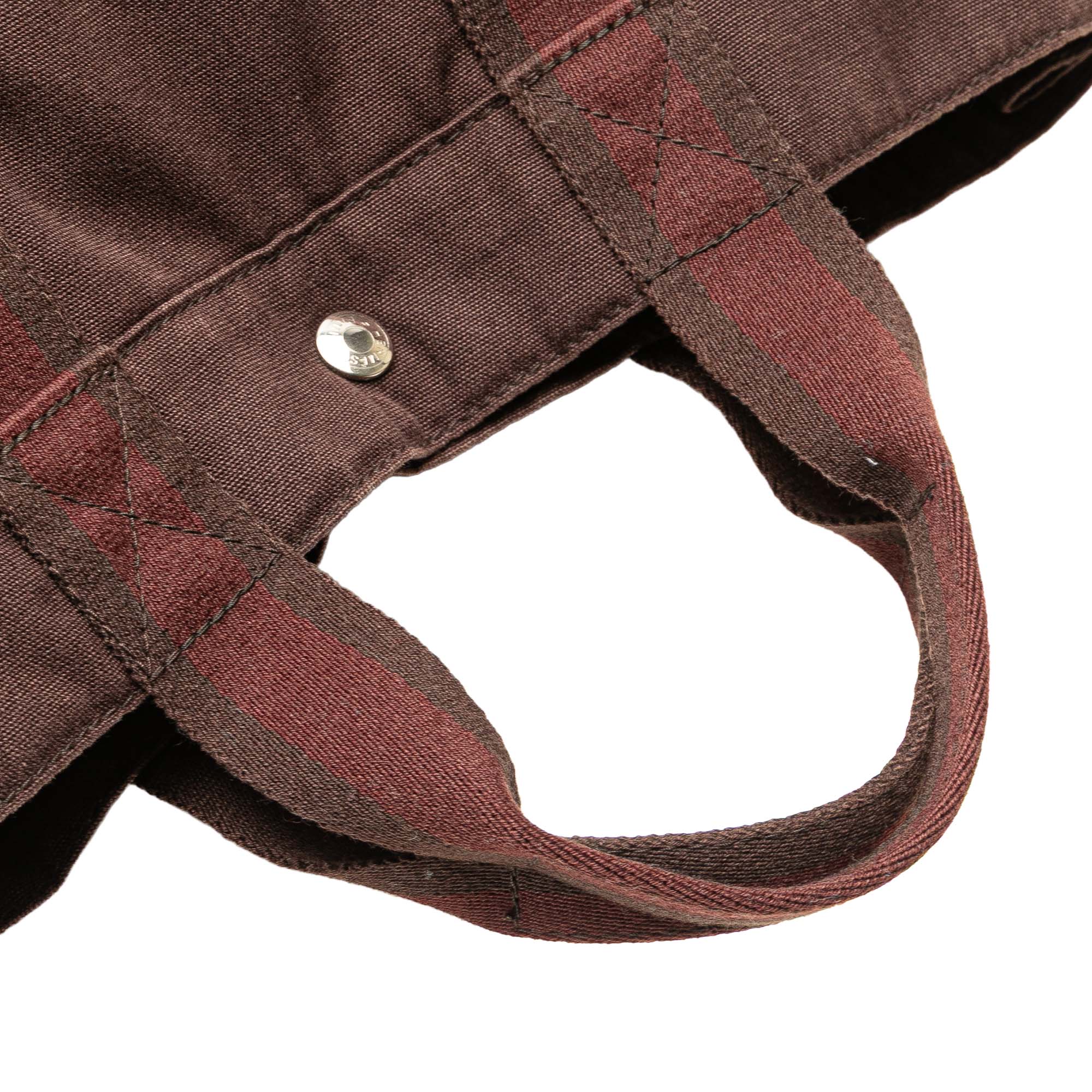 Canvas and Leather Fourre Tout MM