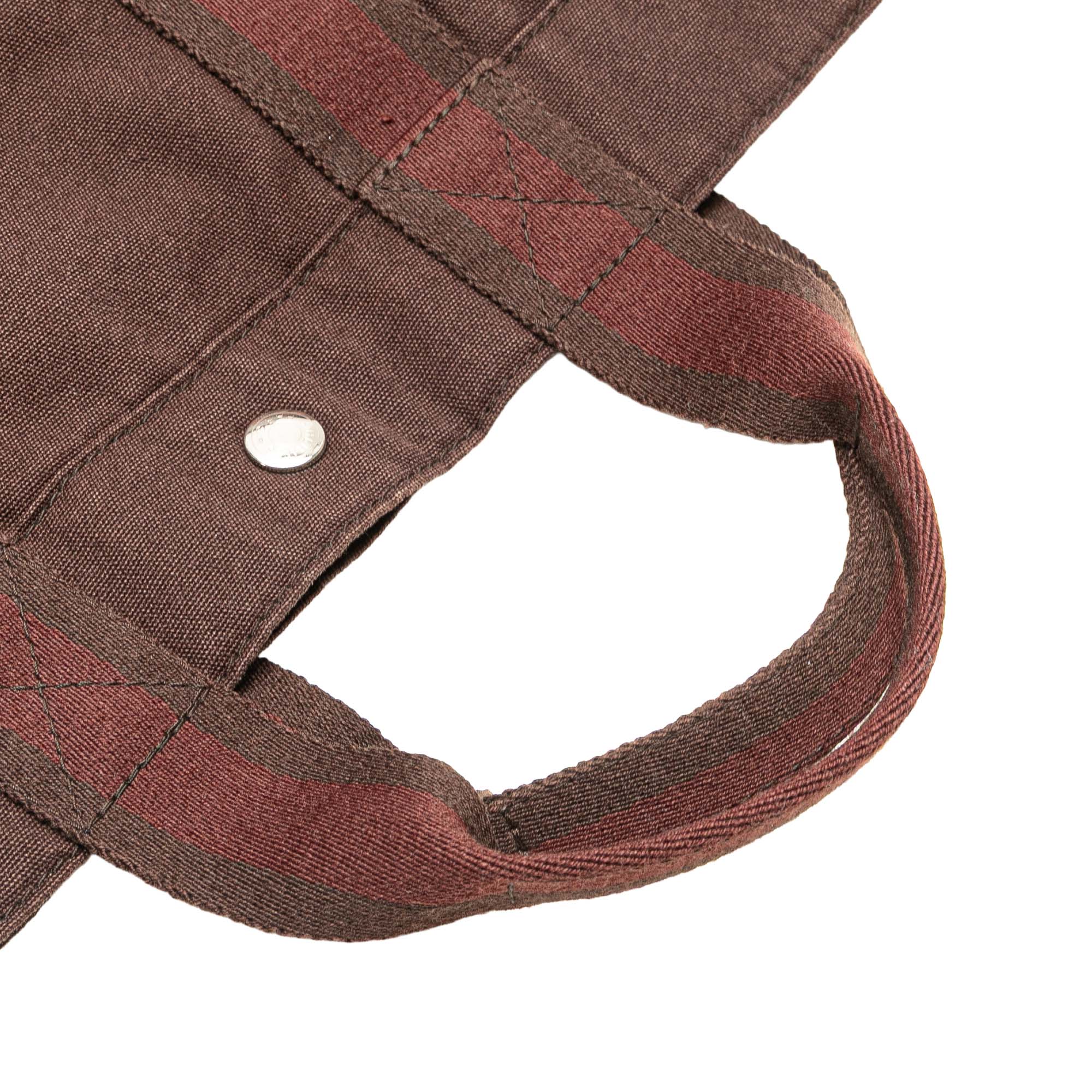 Canvas and Leather Fourre Tout MM