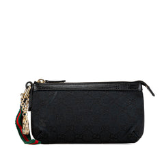 GG Canvas Jolicoeur Wristlet Pochette