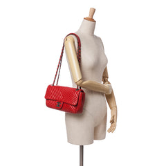 Medium Lambskin CC Crossing Flap