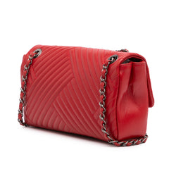 Medium Lambskin CC Crossing Flap