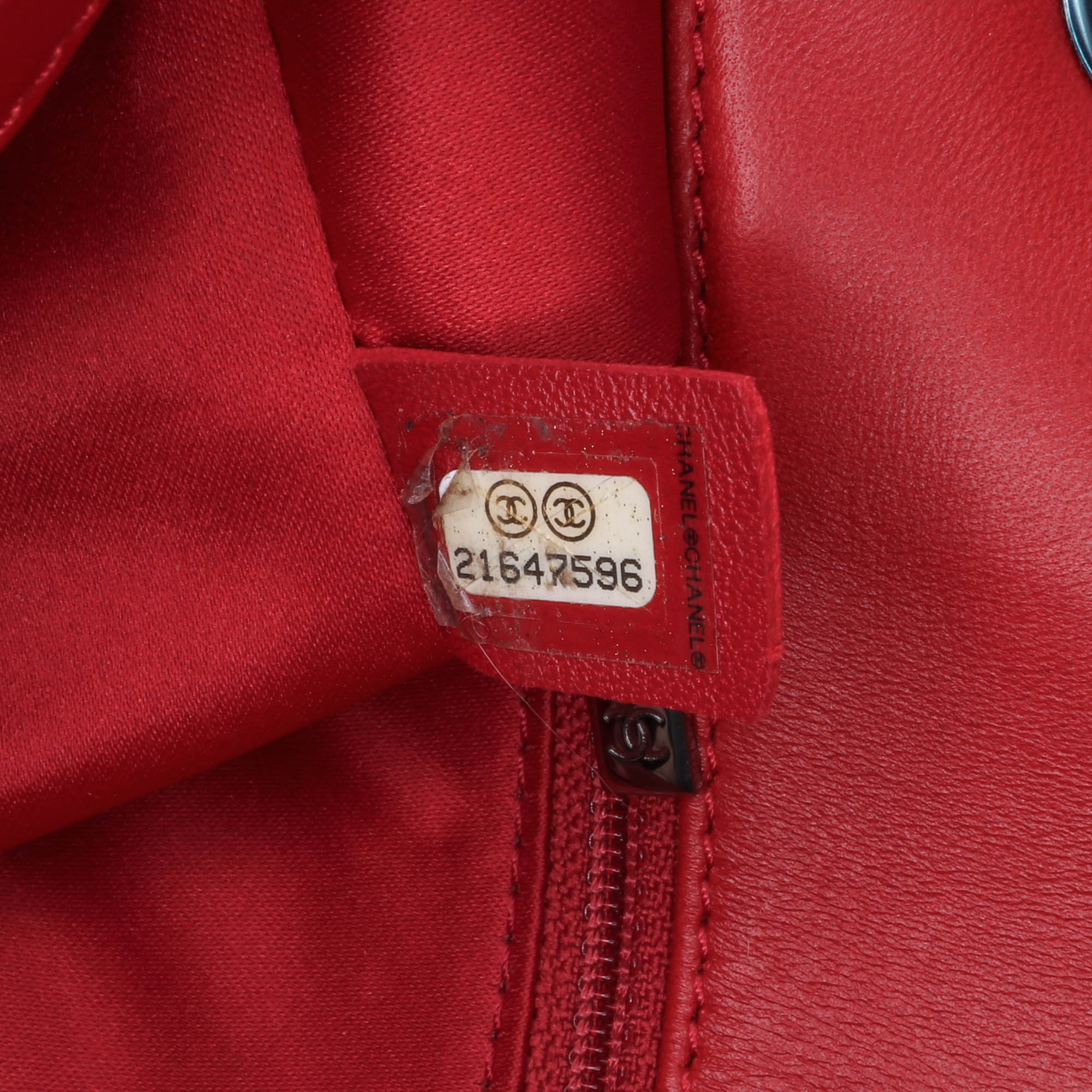 Medium Lambskin CC Crossing Flap