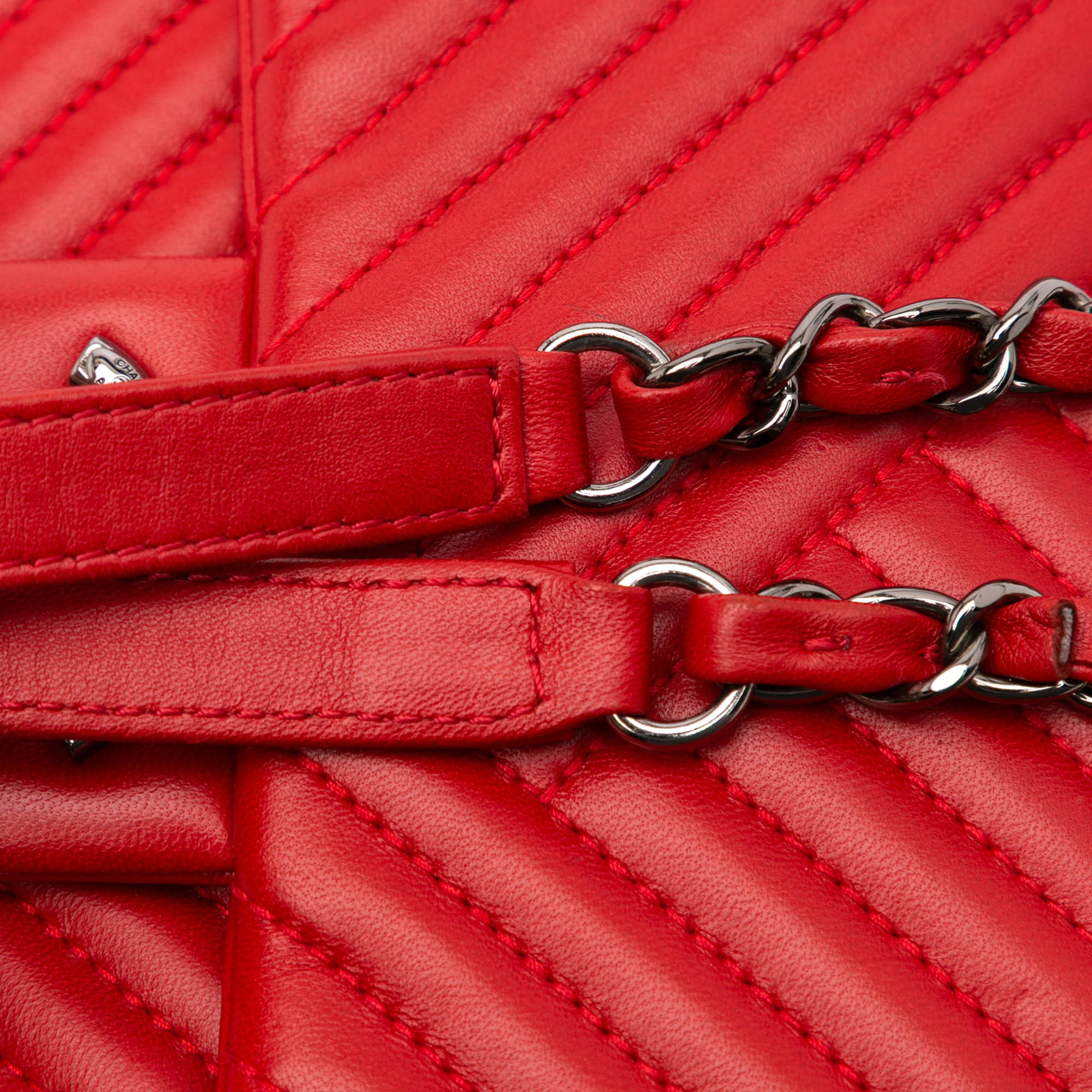 Medium Lambskin CC Crossing Flap
