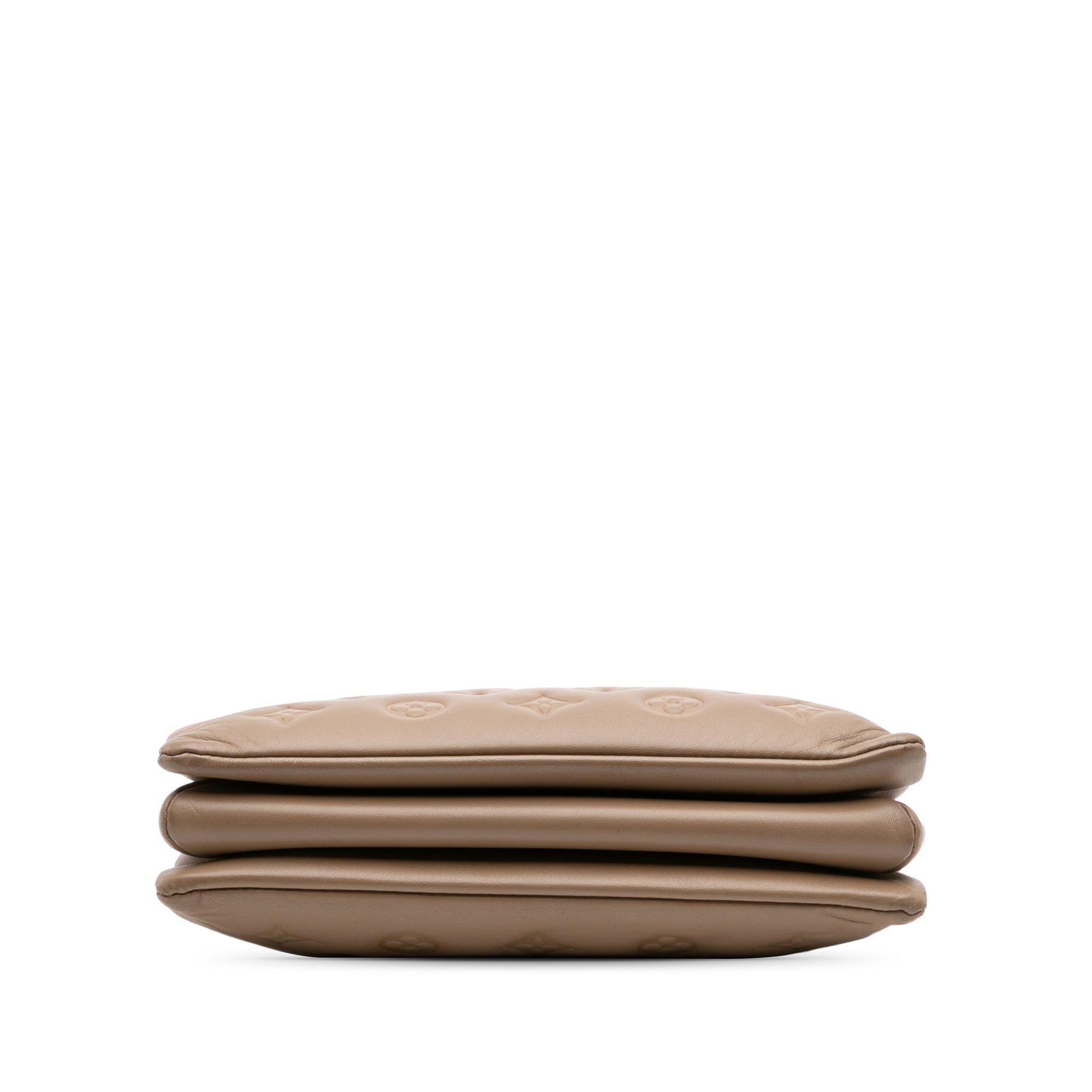 Monogram Embossed Puffy Lambskin Coussin PM