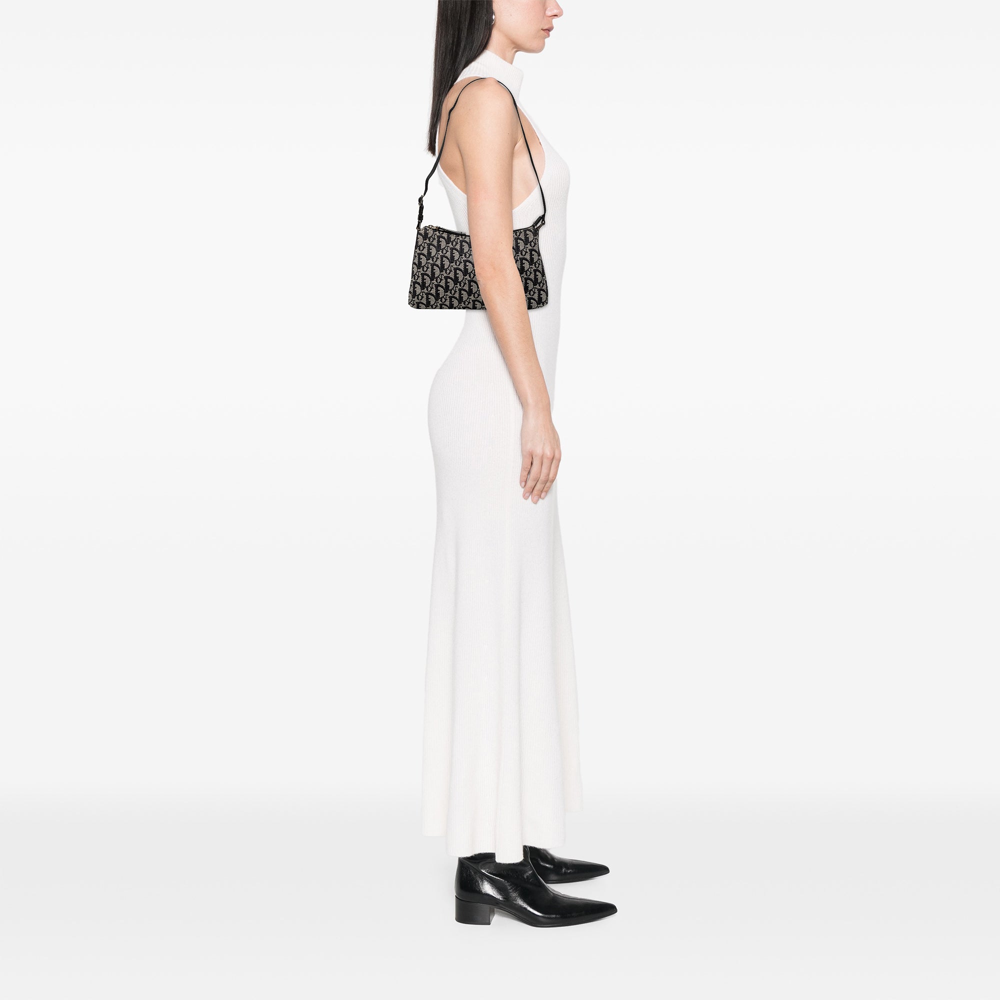 Diorissimo Trotter Canvas Shoulder Bag