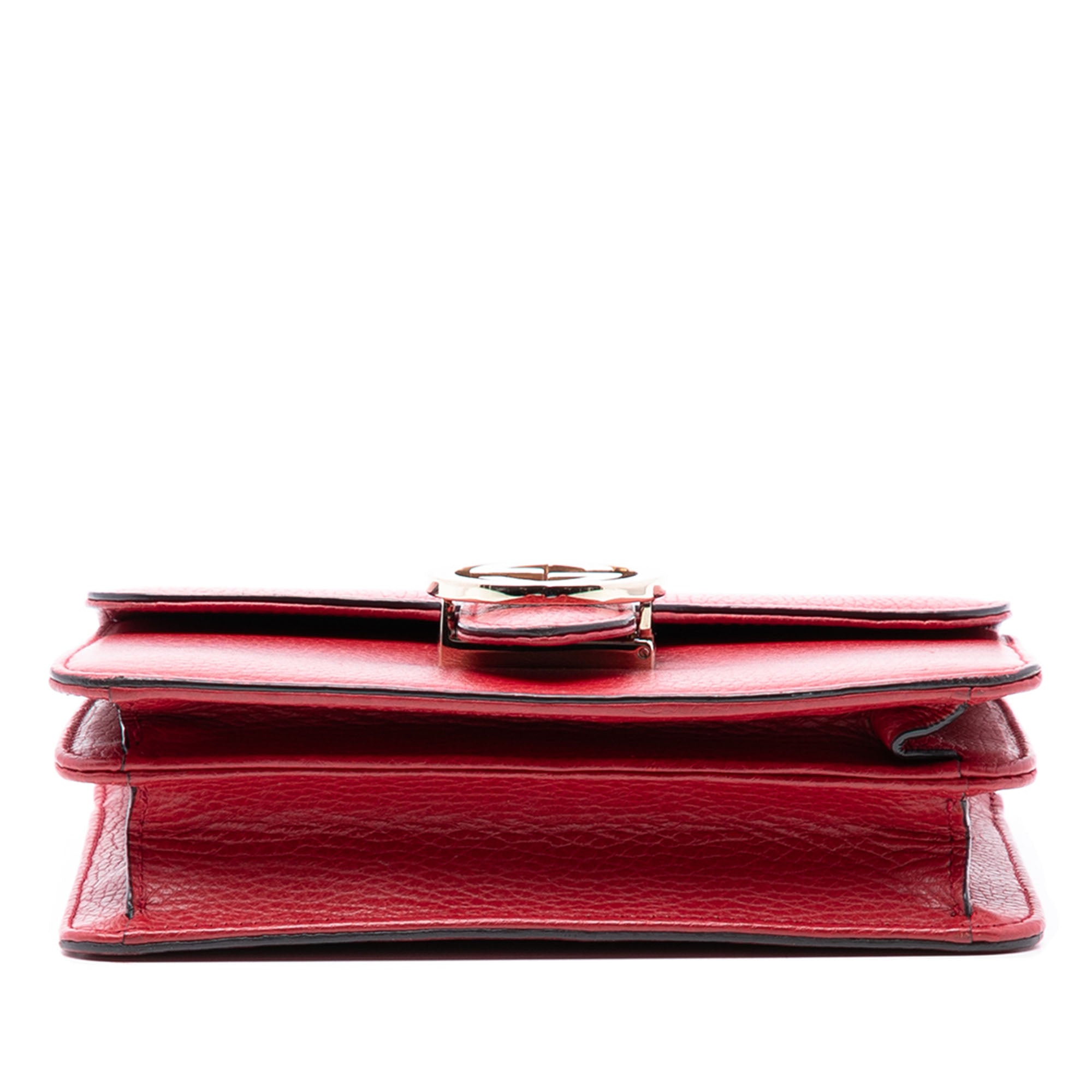 Small Dollar Calfskin Interlocking G Crossbody