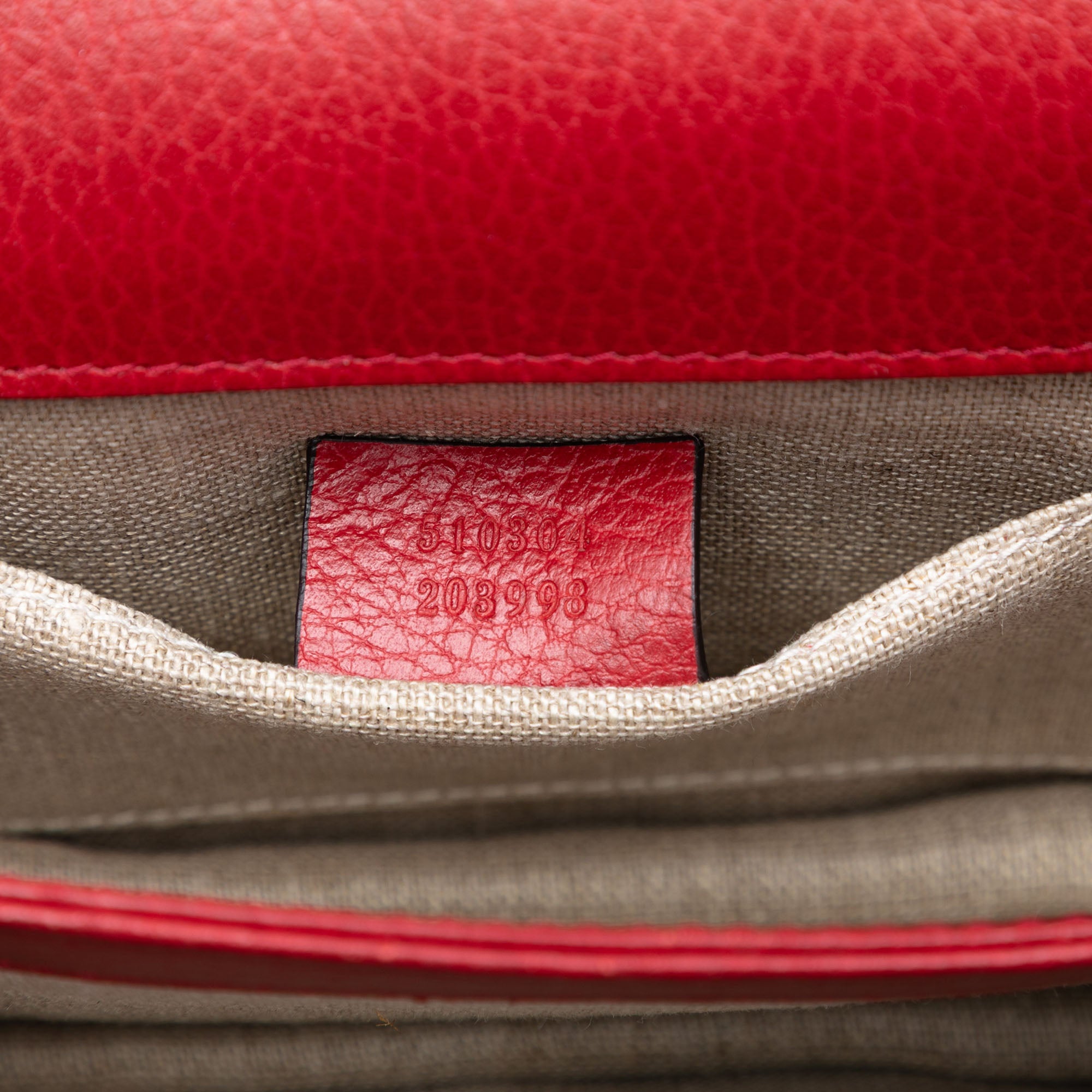 Small Dollar Calfskin Interlocking G Crossbody