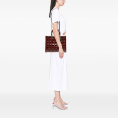 Large Patent Cannage Lady Dior