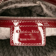Large Patent Cannage Lady Dior