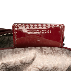 Large Patent Cannage Lady Dior