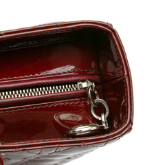 Large Patent Cannage Lady Dior