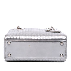 Mini Metallic Patent Microcannage Lady Dior
