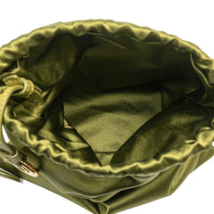 Satin Duchesse Drawstring Pouch