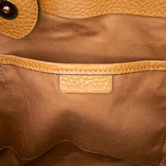Small Leather Trimmed Haymarket Check Coated Canvas Canterbury Tote