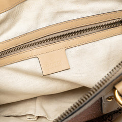 Medium GG Lurex Scarlett Satchel