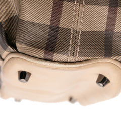 Smoke Check Coated Canvas Northfield Satchel