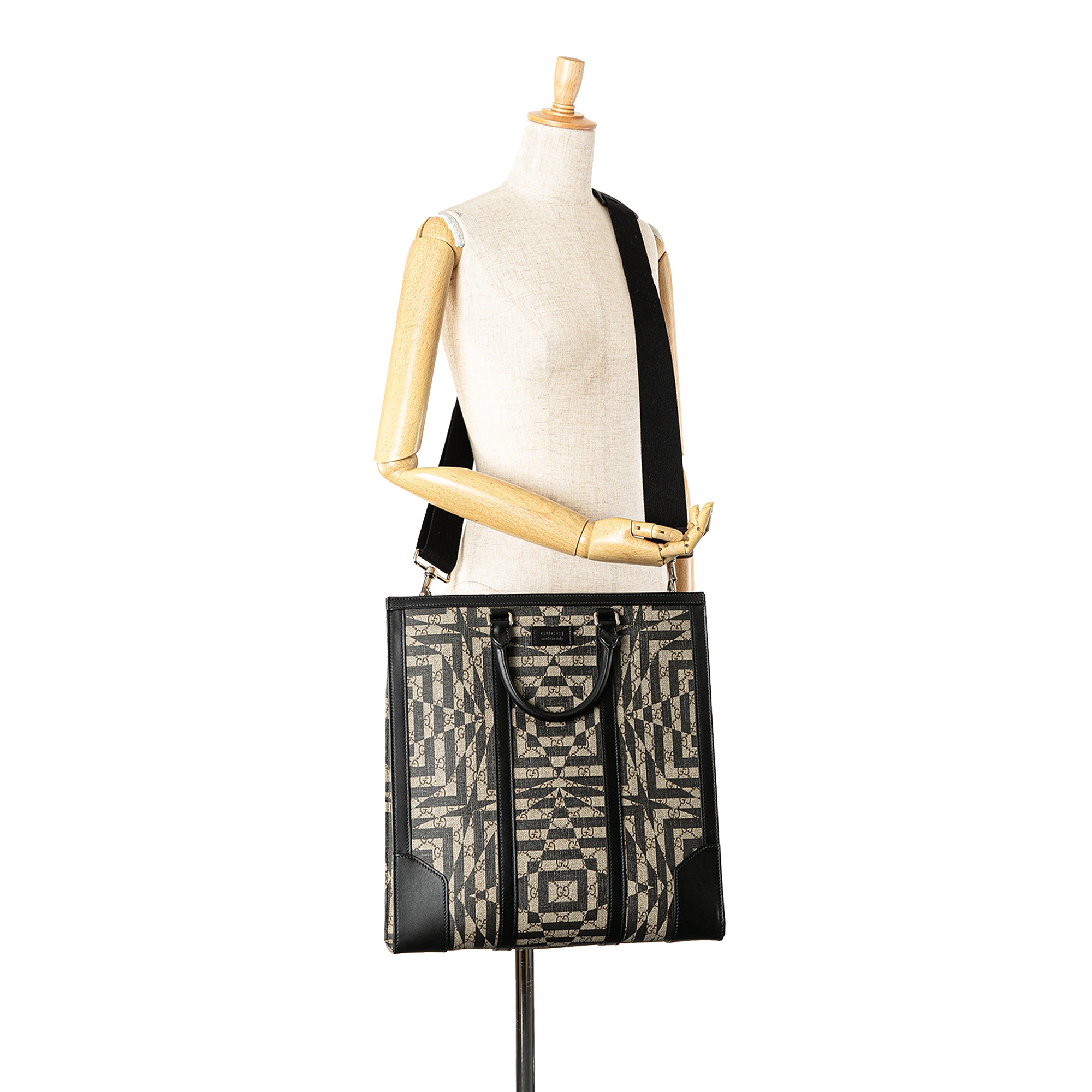 GG Supreme Caleido Vertical Tote