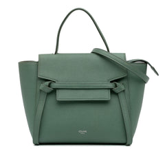Nano Grained Calfskin Belt Bag
