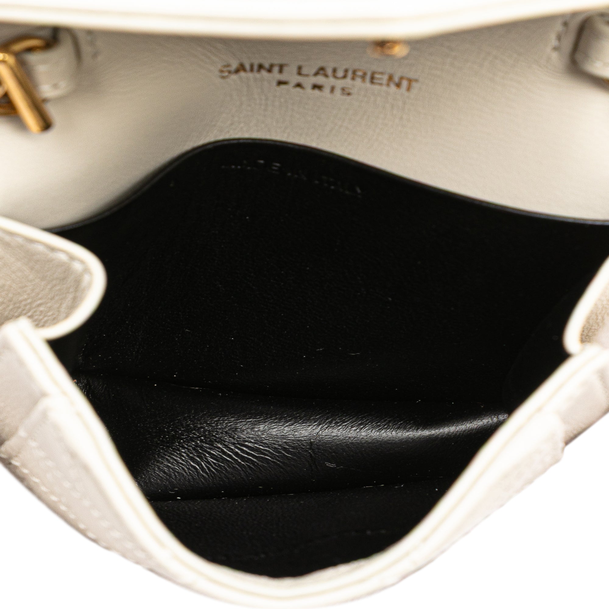 Micro Quilted Lambskin Monogram Gaby Crossbody