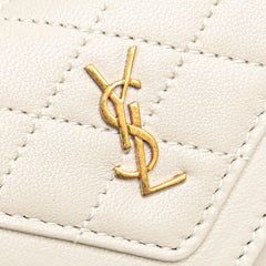 Micro Quilted Lambskin Monogram Gaby Crossbody